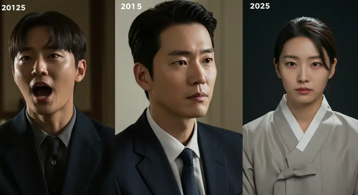 K-Drama Acting Evolution: 2015-2025 Styles & Actors