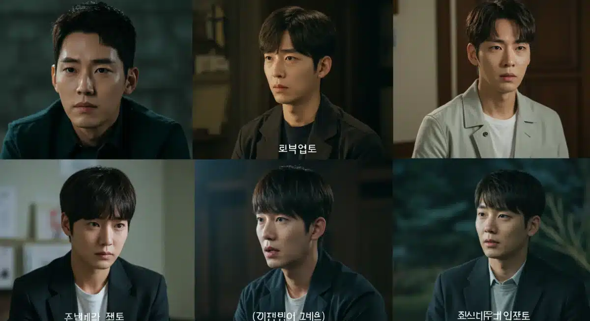 Collage of K-drama scenes illustrating diverse acting trends by leading actors.