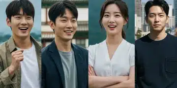Four versatile K-drama actors skillfully transitioning between comedy and drama roles.