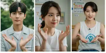 Three K-drama actors engaged in philanthropic activities, showcasing their dedication to social causes.