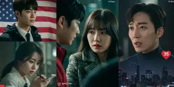 Three K-drama endings impacting US viewer engagement collage