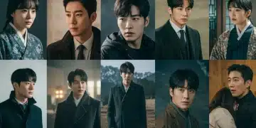 Top 5 K-Drama Releases January 2025: New Fan Watch Guide Dynamic collage of top K-drama releases for January 2025, featuring various genres and actors.