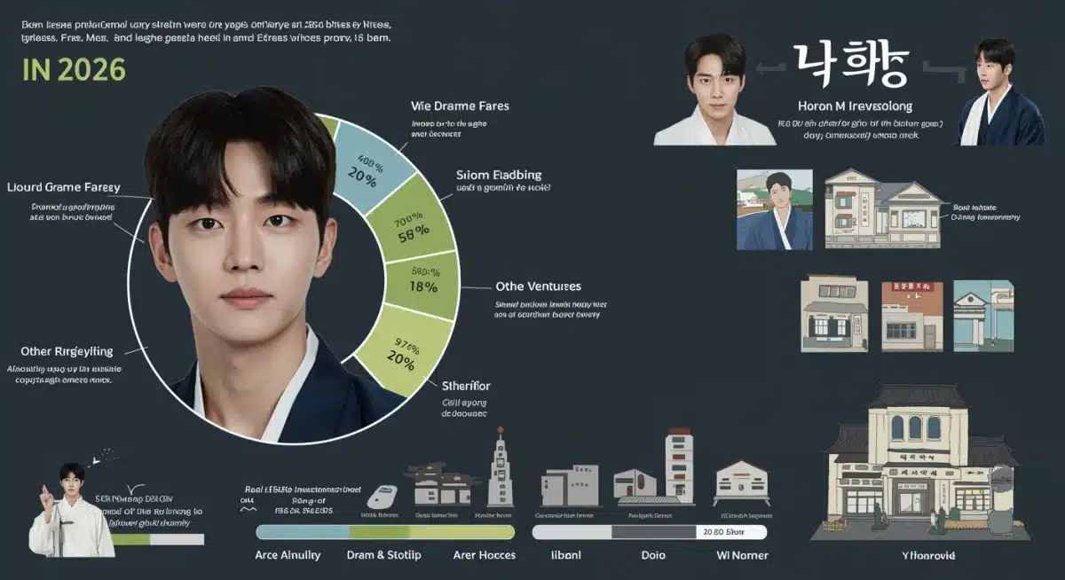 K-drama actor income streams breakdown, endorsement deals, investment portfolio, net worth components
