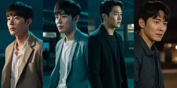 Evolution of K-Drama stardom: a visual comparison of four leading actors' careers.