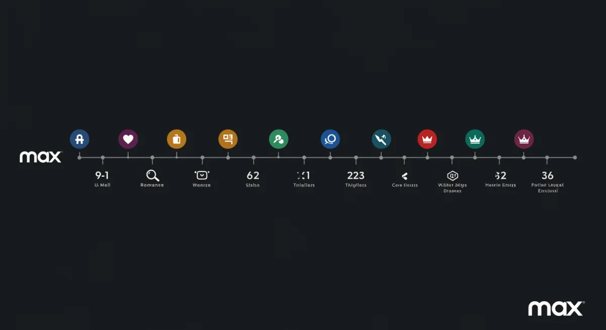 Max K-Drama 2026 release timeline, genre icons