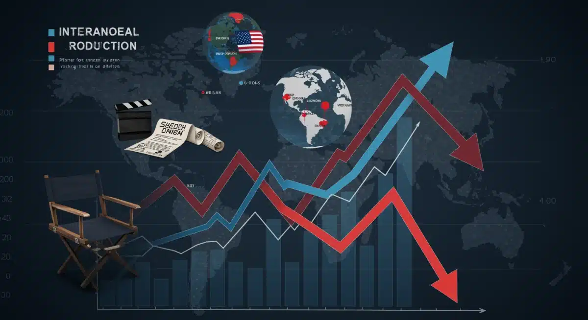 Financial chart illustrating fluctuating costs for K-drama localization and dubbing